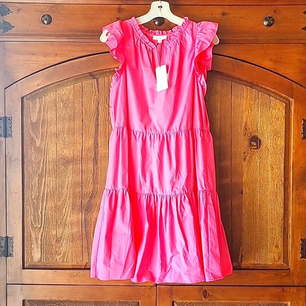 a loves a size M magenta summer dress